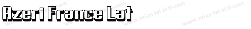 Azeri France Lat字体转换